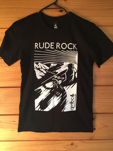 Rude Rock T-Shirt - Nuke Sunset QMTBC