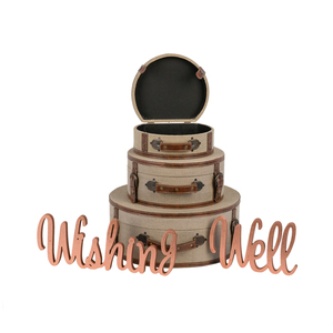 Vintage Suitcase Wishing Well » Queenstown Wedding Hire