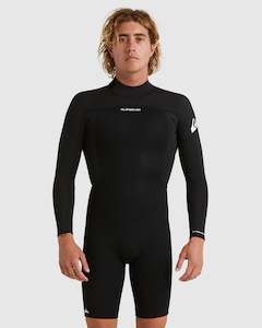 Mens Springsuits: Mens 2/2mm Prologue Long Sleeve Back Zip Springsuit