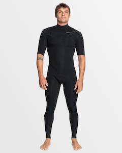 Mens Springsuits: Mens 2/2mm Everyday Sessions Chest Zip Steamer