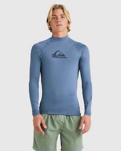 Mens Long Sleeve Rashvests: Mens All Time Long Sleeve Upf 50 Rash Vest
