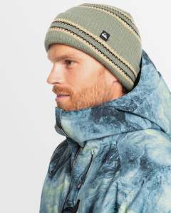 Mens Snow Beanies: Mens Split Cuff Beanie