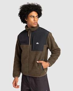 Mens Fleece Jackets: Mens Shallow Water Zip-Up Sweatshirt