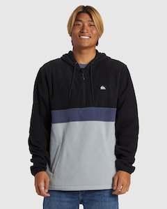 Mens Jumpers Fleece: Mens Surf Days Half Zip Hoodie