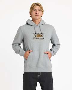 Mens Jumpers: Mens Retro Lock Up Pullover Hoodie
