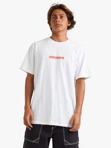 Mens Quiksilver Clicker Logo DNA T-shirt