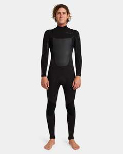 Mens: Mens 3/2mm Marathon Sessions Chest Zip Wetsuit