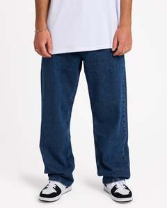 Mens Mercurry Baggy Denim Jeans