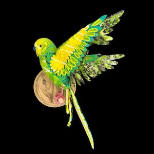 Budgie (open wings)