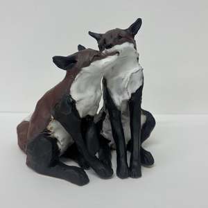 Current Exhibition: Pint Size Fox Pair #1