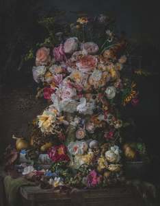 Blackberries and Pears