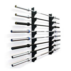 Weight Training: Wall Mounted 10 Bar Rack (Gun rack)