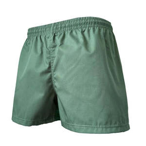 Jackets: Green Rugby Shorts