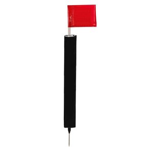 Pole Protector And Flag Sets: Sideline Pole with Club Colour Flags and Protectors