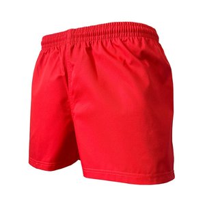 Stock Rugby Shorts: Red Rugby Shorts