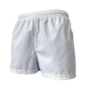 Stock Rugby Shorts: White Rugby Shorts