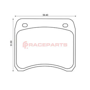 Mintex Racing Brake Pads: Mintex Racing brake pads MLB19 Formula Ford front and rear
