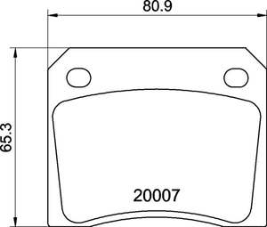 Mintex Racing Brake Pads: Mintex Racing brake pads MGB521 Aston Martin, Jaguar rear