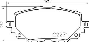 Mintex Racing brake pads MDB3830 Mazda MX-5 ND - front