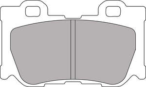 Ferodo Ds2500 Brake Pads FCP4173H Nissan 370Z Rear
