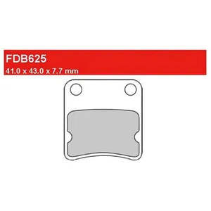 All: Ferodo Kart Brake Pads FDB625-Parolin KZ/DD2 Front & Parolin, Kart Republic & WPK Minikart Rear