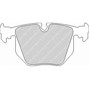Ferodo Ds2500 Brake Pads FCP1483 BMW, Land Rover Rear.