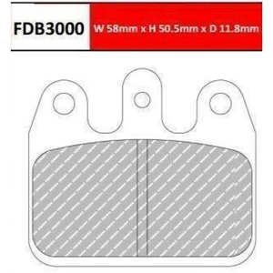 Pagid Go Kart Pads: Ferodo Kart Brake Pads FDB3000KA - CRG/GP KZ & DD2 Rear (Organic Compound)