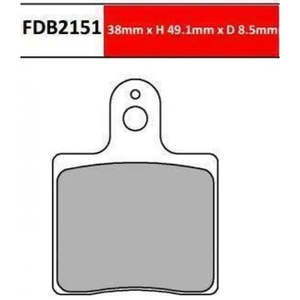 Ferodo Kart Brake Pads FDB2151KS - CRG/GP KZ & DD2 Front & Minikart Rear (Sintered Compound)