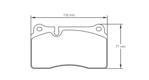 Nissan Ms: Pagid Ceramic brake pads U4946 Nissan GTR R35 rear