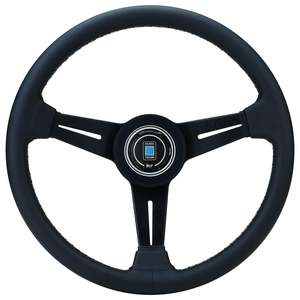 Steering Wheels: Classic Black Leather 330mm 6061.33.2001