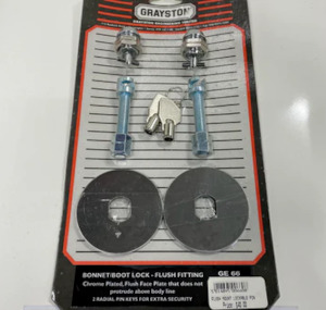 Car Outfitting: Grayston Flush Mount Boot/Bonnet Locks