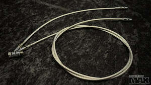 Brakes: PSM IS300 front ABS delete lines & fittings set (Order in)