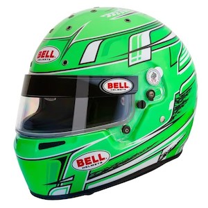 Kart Helmets: Bell Helmet KC7 CMR Champion Green $1359.00 PLUS GST