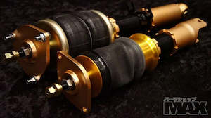 Suspension: PSM Airbag over damper suspension set for for Nissan Z34 370Z and Infiniti V36 G37 & Q50, Pre-assembled (Order in)