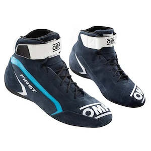 Boots All: OMP Boots First Blue/Cyan
