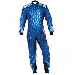 Omp Karting Suits: OMP Suit KS3 ART Blue/Cyan