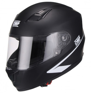 Helmets: OMP Helmet - Matt Black Size S