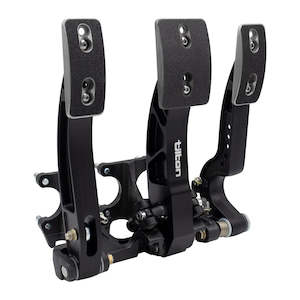 Tilton: Tilton 800-Series 3-pedal Floor Mount Pedal Assembly
