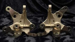 PSM E36 Style Conversion Knuckles for E46 - Super Steering Angle (Order in)