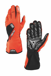 Kart Gloves: OMP Gloves KS3 Orange MY2026