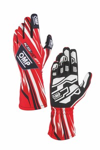 OMP Gloves KS4 Red/White