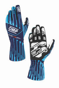 OMP Gloves KS4 Blue/Cyan