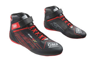 OMP Boots KS2X Black/Red MY2026
