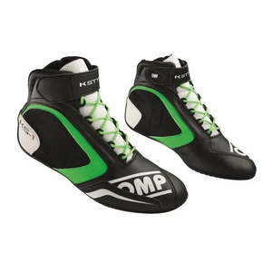 OMP Boots KS1 Black/Fluro Green