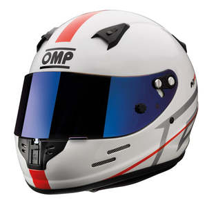 Kart Helmets: OMP Helmet KJ-8 EVO CMR