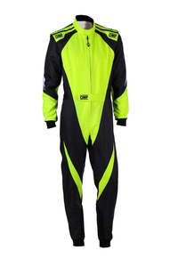 Omp Karting Suits: OMP Suit KS-3X Black/Yellow Child