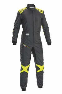 OMP Suit One Evo X Air Anthracite | Fluro Yellow MY2026