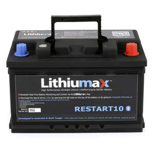 Lithiumax Batteries: Lithiumax Battery - 1000CA LCD Restart