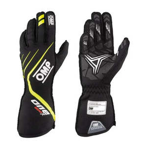 Omp: OMP Gloves One Evo X Black | Yellow