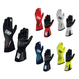 Racing Gloves: OMP Gloves One Evo FX FIA 8856-2018